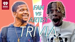 Soulja Boy Goes Head to Head With His Biggest Fan! | Fan Vs Artist Trivia