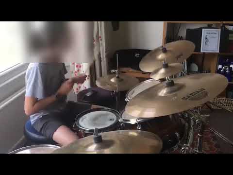 Rafi playing to 'Larger Than Life' by The Backstreet Boys