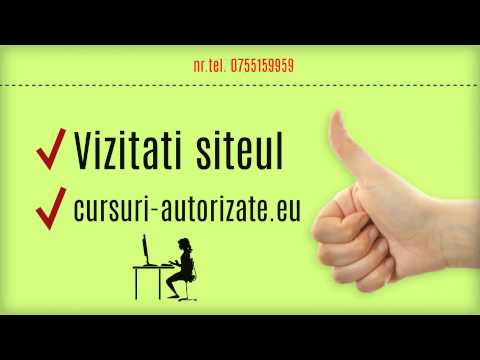 cursuri autorizate
