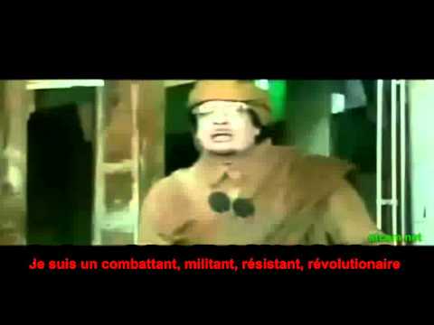 Kadhafi : "Qui êtes-vous ?"