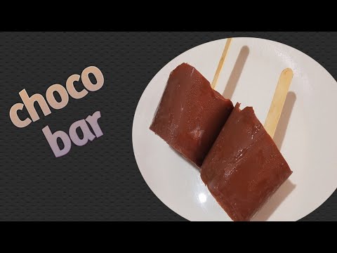 choco bar  recipe | how to make chocobar  | chocobar ice cream recipe| चोकोबार आइसक्रीम