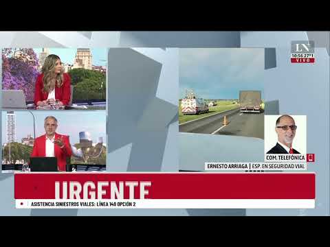 Ruta 7, Córdoba: hubo un choque fatal entre dos camiones, fallecieron dos personas y hay un herido