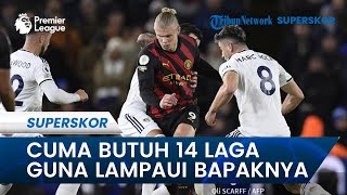 Lebih Sangar dari Ayahnya, Haaland Tercatat Cuma Butuh 14 Laga untuk Ungguli Pencapaian Gol Alfie