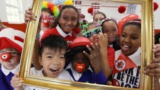 Making Funny Faces! - Red Nose Day 2015 Schools' Song (OFFICIAL VIDEO)