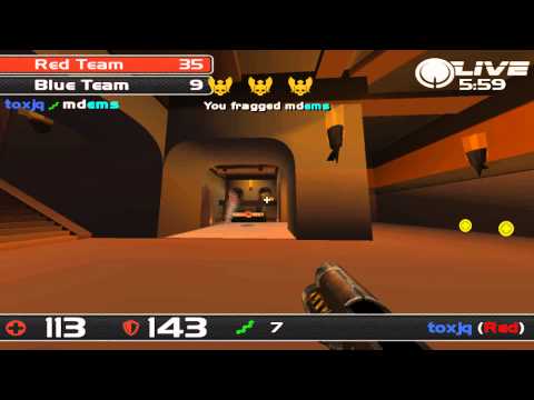 Quake Live 2v2 - toxjq, gphr -vs- 4211,mdems - ztn 1/2