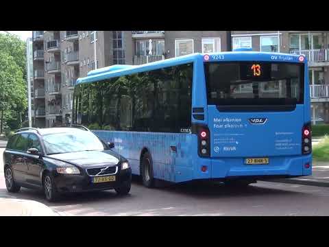 Bus 13 en 114 bij het Van Knobelsdorffplein te Drachten!