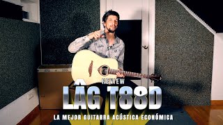 Video thumbnail for La MEJOR GUITARRA ACÚSTICA ECONÓMICA | Sonidazo por menos de 250 € | LAG T88D by Music Distribución