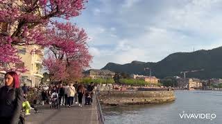 Buổi hoàng hôn gây xao xuyến ở Como- Italy