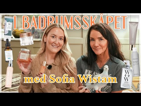 I BADRUMSSKÅPET MED SOFIA WISTAM