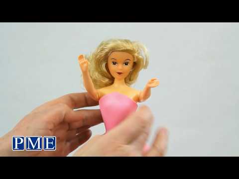 ETHNIC doll cake topper decoration 7" pick ETHNIC doll cake topper decoration 7" pick