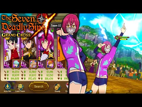 TOTAL DOMINATION!! THIS MONO GREEN TEAM IS ALMOST UNBEATABLE!! | Seven Deadly Sins: Grand Cross