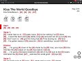 Kiss the World Goodbye - Kris Kristofferson - ONSONG