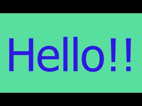 YouTube video
