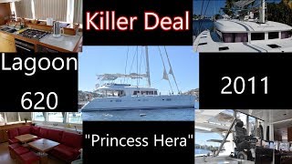 Killer Deal on a 2011 Lagoon 620 catamaran for sale "Princess Hera"