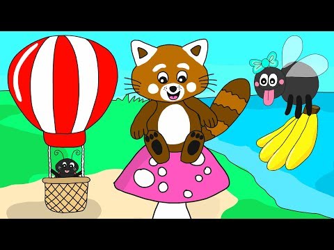 Pukkins och den busiga flugan - Tecknad film för barn