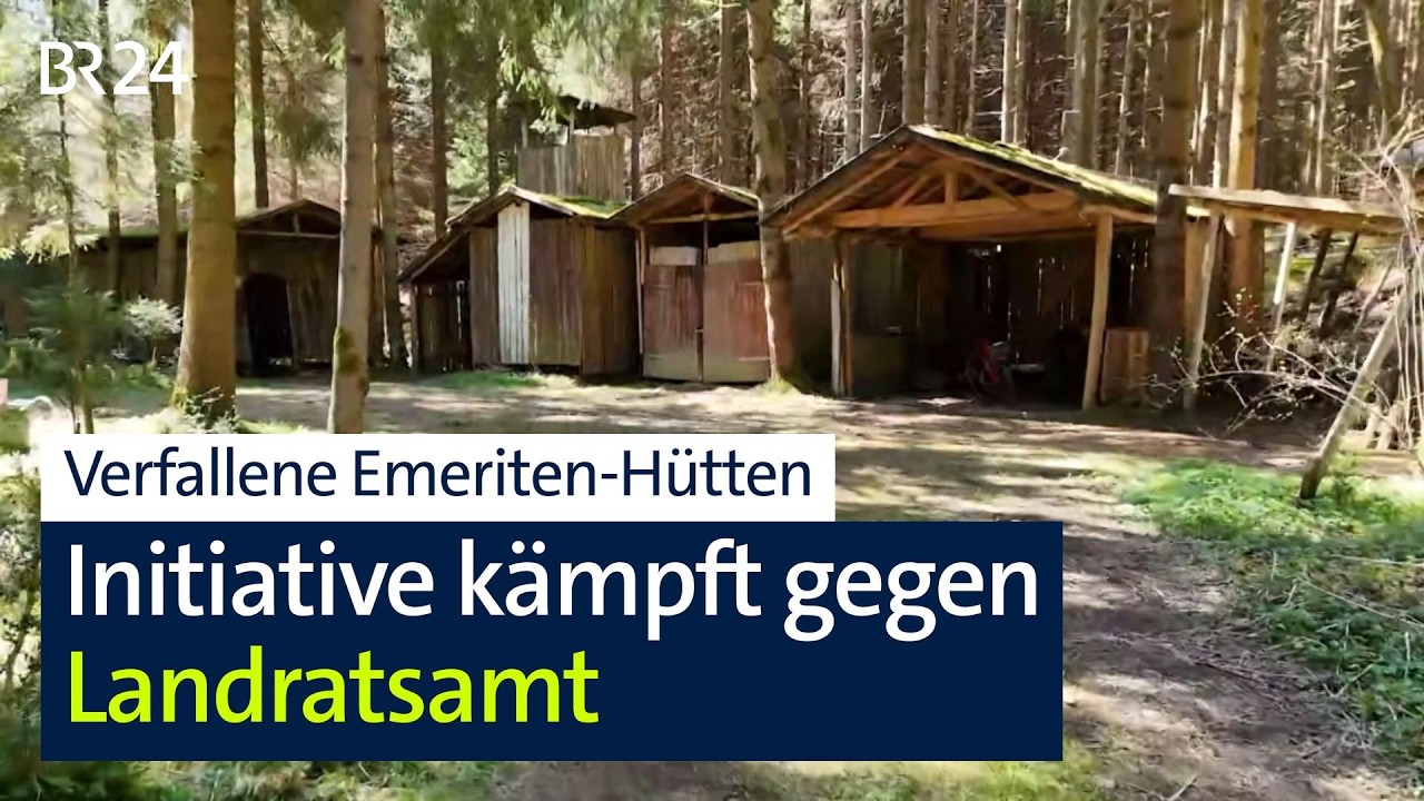 Emeriten-Hütten sollen weg - Initiative kämpft gegen Landratsamt | Abendschau | BR24