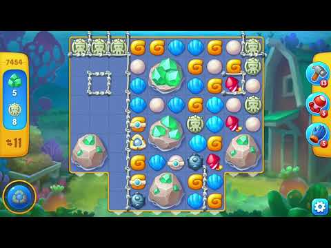 [FISHDOM Walkthrough] Level 7454 Hard