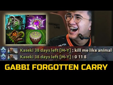 GABBI USING THIS FORGOTTEN CARRY - UNSTOPPABLE ANIMAL BUILD DOTA 2