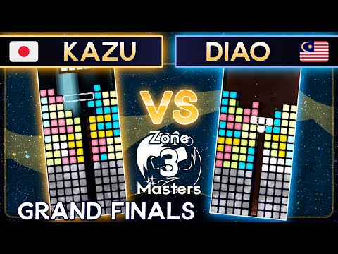 GRAND FINALS Zone Masters 3 - Kazu Vs. Diao Tetris Effect Connected Tournament