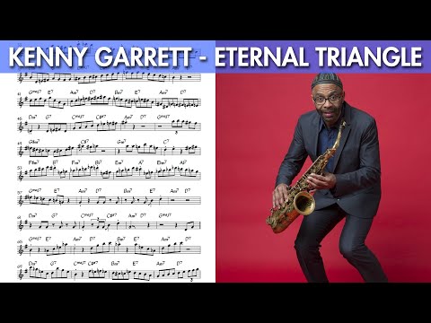 Kenny Garrett Solo on "The Eternal Triangle" at 330BPM - Alto Sax Solo Transcription (Eb)
