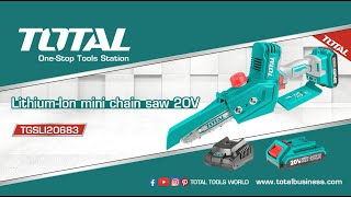 Download lagu TOTAL Cordless Mini Chain Saw TGSLI20683 mp3
