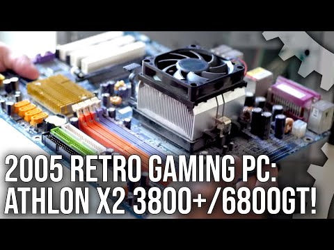 Let's Build A 2005 Retro PC: Athlon X2 3800+ - Nvidia 6800 GT - Classic Hardware For A Classic Era!