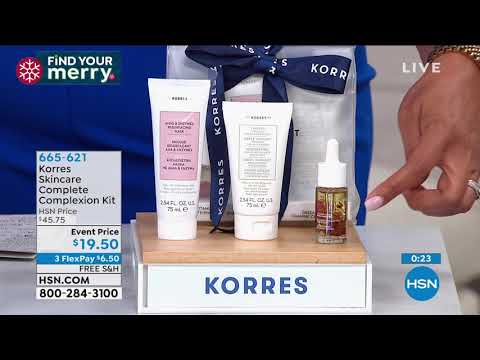 Korres Skincare Komplett-Teint-Set