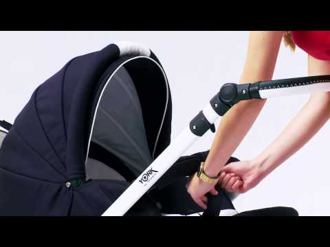 Универсальная коляска (2-в-1) Adamex York 1M