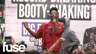 Big Freedia Performs "Excuse" Before Setting Guinness World Record Twerk