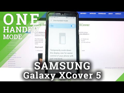 How to Use One Handed Mode in SAMSUNG Galaxy XCover 5 – Activate One Hand Mode