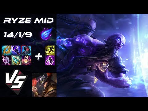 MID Ryze vs Twisted Fate - EU Grandmaster Patch 25.S2.8