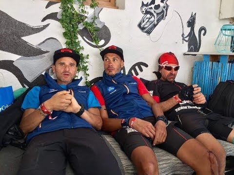 UTMB 2018 les 3 finishers