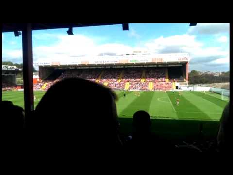Bristol city v Colchester,Williams e block