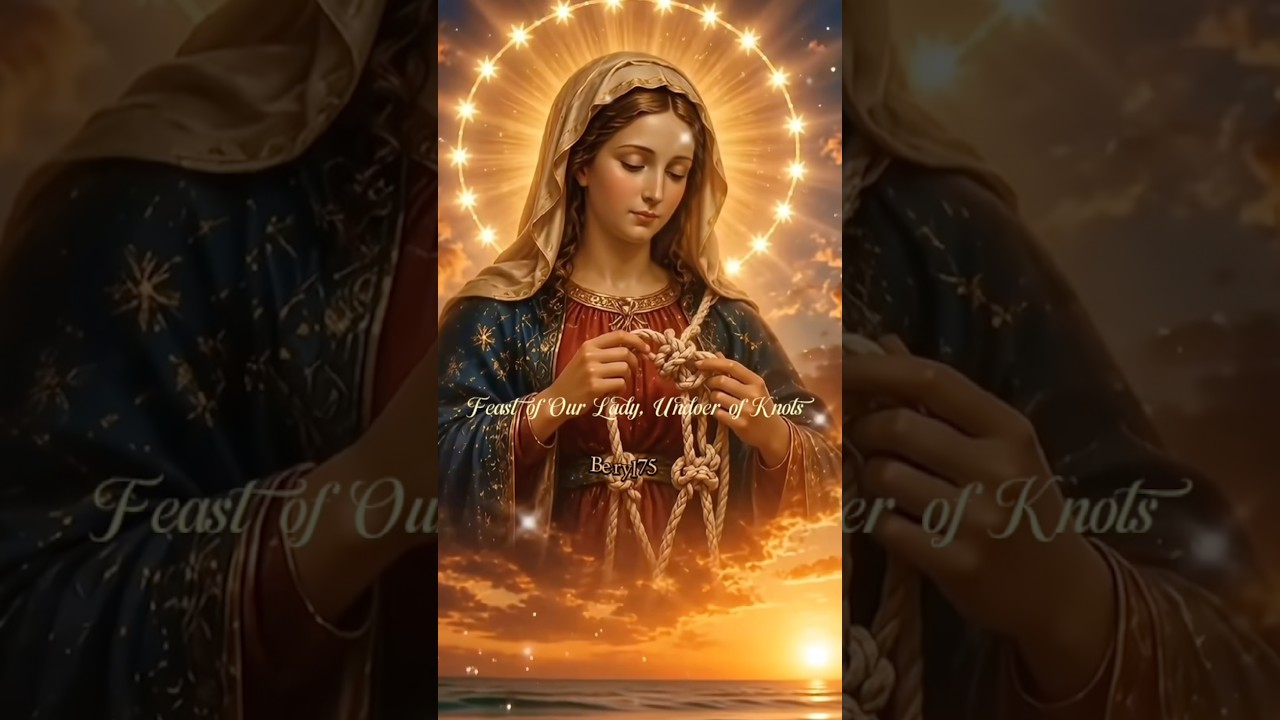 The Feast of Our Lady, Undoer of Knots✨