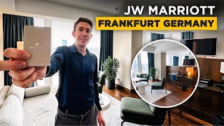 JW Marriott Frankfurt | Top Luxury Hotel in Frankfurt, Germany 🇩🇪【4K Tour】