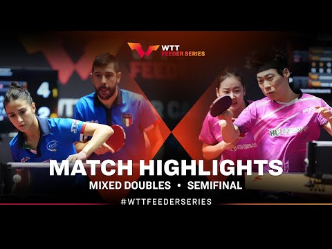 Stoyanov/Piccolin vs Ho/Yoo | XD SF | WTT Feeder Cagliari 2024