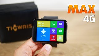 Ticwris Max 4G Smartwatch: Die größte 4G/LTE Smartwatch im Test (Deutsch)