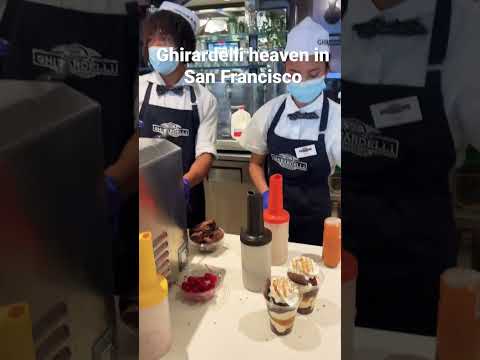 Ghirardelli’s tiny heaven in San Francisco