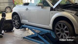 Audi TT 225 mk1 1.8t thermostat removal replacement