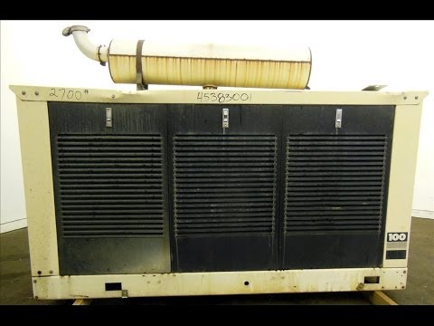 Used- Kohler 100 kW standby natural gas generator set - Stock # 45383001