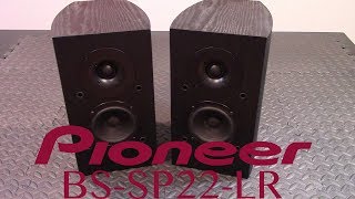 Video thumbnail for Pioneer BS-SP22-LR Andrew Jones bookshelf speakers review and demo - budget HiFi by Audio Ronin