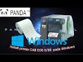 CAB EOS 5/300 THERMAL TRANSFER RIBBON BARCODE LABEL PRINTER-300 DPI 6