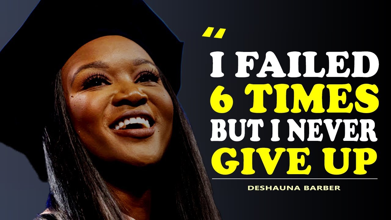 Deshauna Barber Mind-Blowing(Must Watch) Speech about Failure