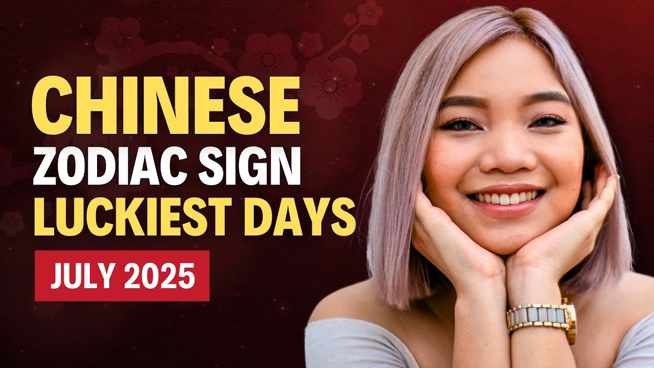 Each Chinese Zodiac Sign’s Luckiest Day in July 2025