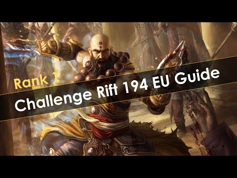 Diablo 3 Challenge Rift 194 EU Guide Rank 1
