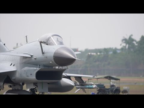 China's J-10CE fighter jet draws global attention at LIMA 2025