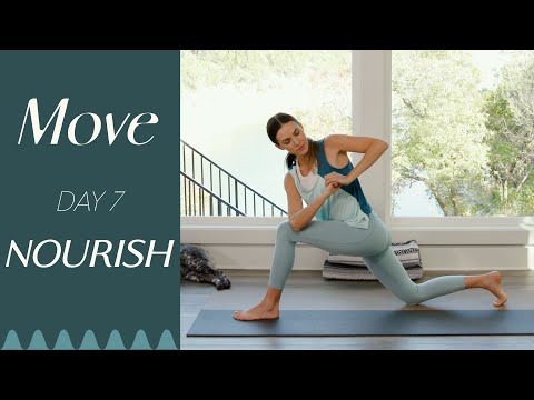 Day 7 - Nourish  |  MOVE - A 30 Day Yoga Journey