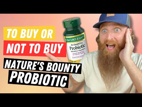 Improve Your Digestive Health - Nature's Bounty Acidophilus Probiotic | Product Review