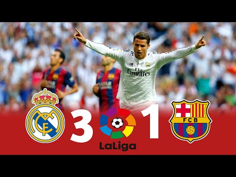 Real Madrid 3 × 1 Barcelona | La Liga 2014-2015 Extended Highlights & All Goals HD