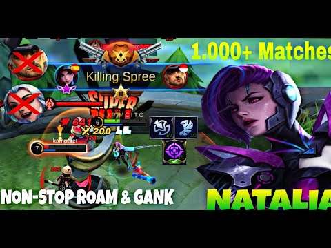 Natalia Best Gameplay Mobile Legend 2021 | Top Global 1 Natalia | Natalia MLBB
